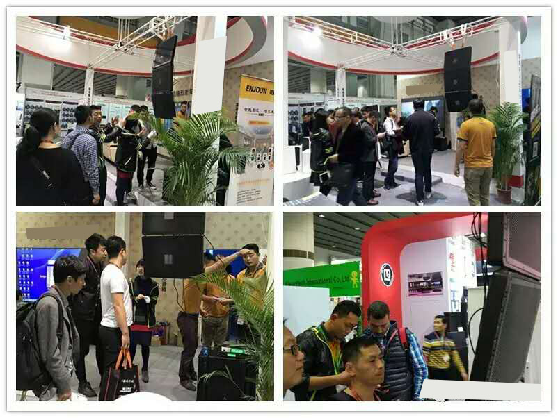 <b>一禾科技攜多款音箱新品驚艷亮相2017廣州國際專業燈光音響展</b>