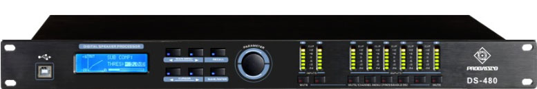 四進八出音箱處理器